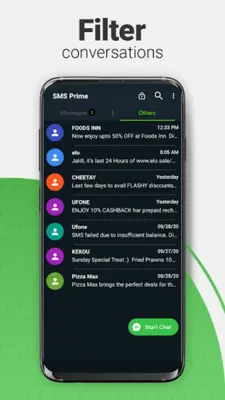 SMS Prime android App screenshot 2